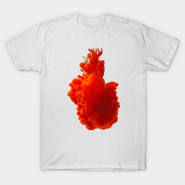 Red Hot Feelings T-Shirt by Levitazio